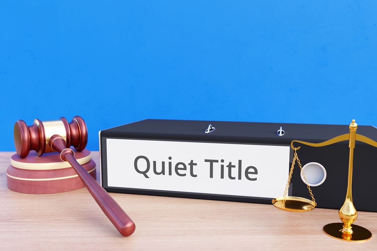 What Is An Example of A Quiet Title Action? Hocker Law, LLC